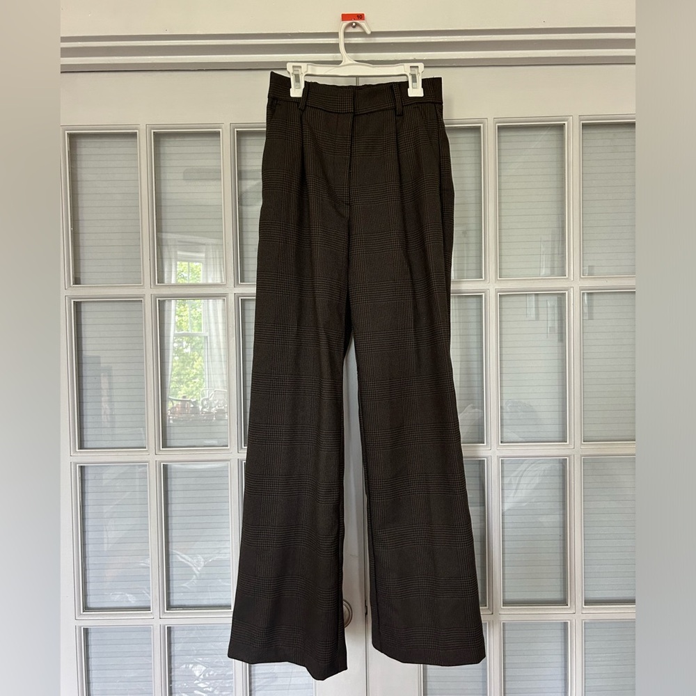 High waisted trousers